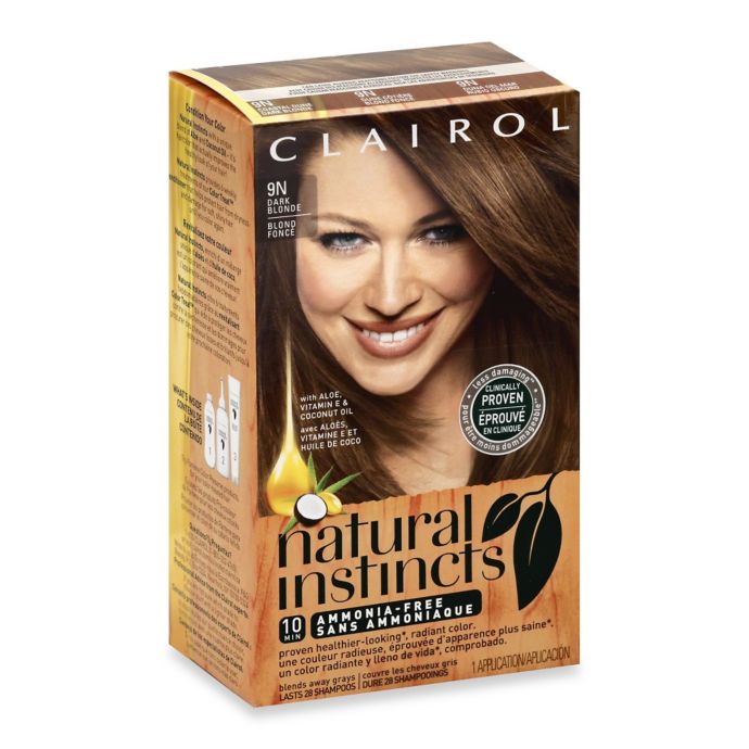 Clairol Natural Instincts Ammonia Free Semi Permanent Color In 9n