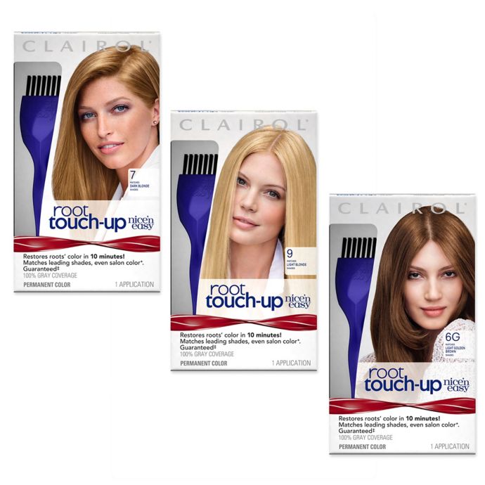 Clairol Nice N Easy Root Touch Up Permanent Hair Color Bed Bath