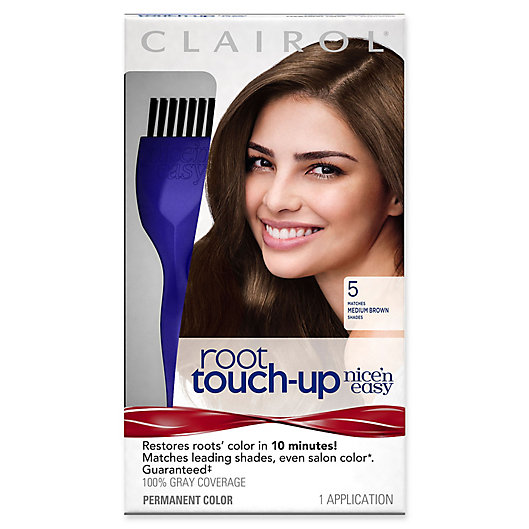 Alternate image 1 for Clairol® Nice‘n Easy Root Touch-Up Permanent Hair Color in 5 Medium Brown