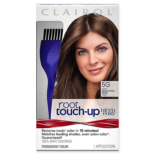 Alternate image 1 for Clairol® Nice‘n Easy Root Touch-Up Permanent Hair Color in 5G Medium Golden Brown