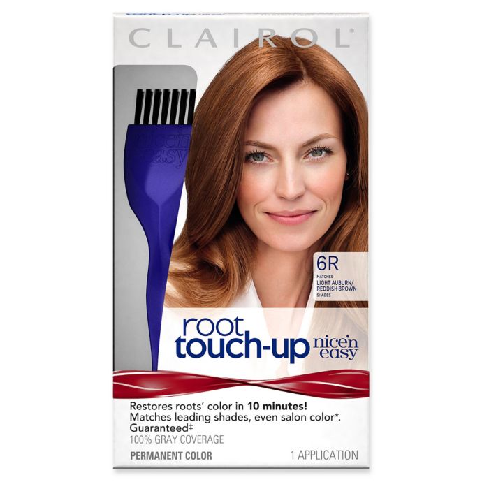 Clairol Nice N Easy Root Touch Up Permanent Hair Color In 6r