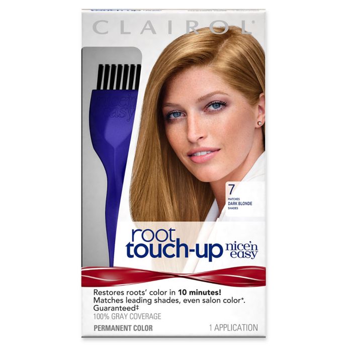 Clairol Nice N Easy Root Touch Up Permanent Hair Color In 7 Dark