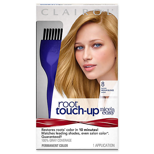 Alternate image 1 for Clairol® Nice‘n Easy Root Touch-Up Permanent Hair Color in 8 Medium Blonde