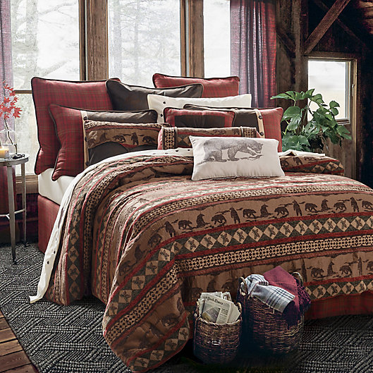 Alternate image 1 for HiEnd Accents Cascade Lodge Comforter Set