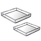 Alternate image 0 for Classic Touch Mirrored Tray