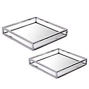 Classic Touch Mirrored Tray
