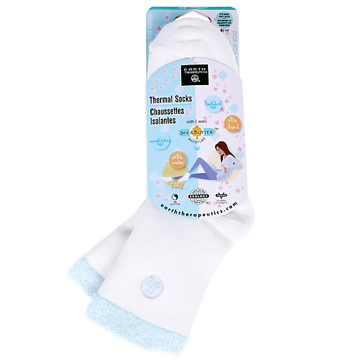 Alternate image 1 for Earth Therapeutics® Shea Butter Thermal Socks