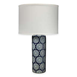 Neva Blue and White Table Lamp