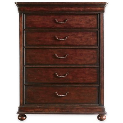 Stanley Furniture Louis Philippe Chest in Brown | Bed Bath & Beyond
