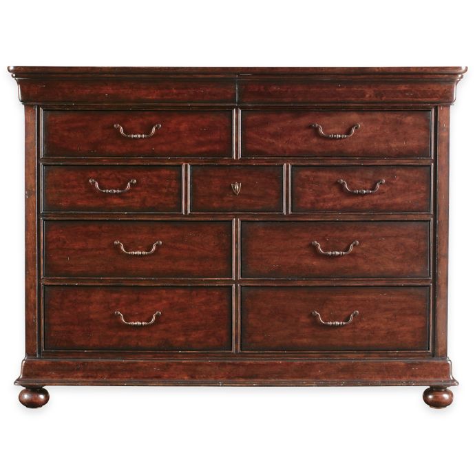 Stanley Furniture Louis Philippe Dressing Chest in Brown | Bed Bath & Beyond