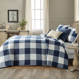 Bee & Willow™ Yarn Dye Buffalo Check 3-Piece Duvet Cover Set