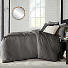 Alternate image 0 for Bee &amp; Willow&trade; Fringe Stripes Jacquard 3-Piece Full/Queen Comforter Set in Grey