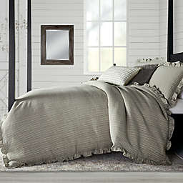 Bee & Willow™ Stripe Ruffle 3-Piece Comforter Set