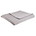 Alternate image 0 for Nestwell&trade; Flatweave MicroCotton&reg; King Blanket in Light Grey