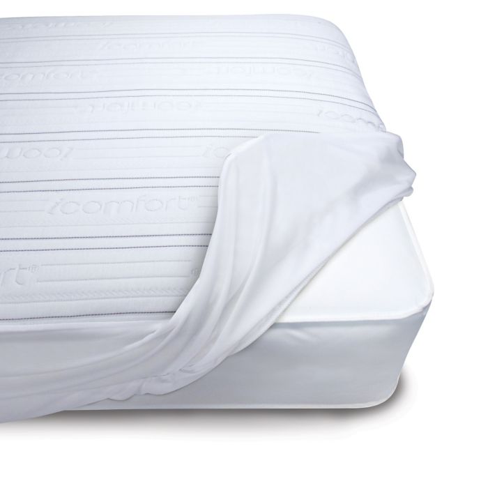 Serta Icomfort Premium Comfort Stripe Crib Mattress Pad Buybuy Baby