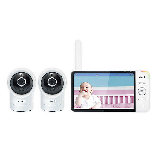 Alternate image 1 for VTech® RM7764-2HD 7-Inch Color LCD Smart Wi-Fi Baby Monitor with 2 Cameras