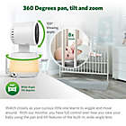 Alternate image 8 for LeapFrog&reg; LF925HD 1080p WiFi Remote Access Pan &amp; Tilt Video Baby Monitor in White