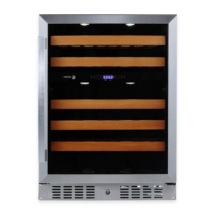 Fagor 46-Bottle Dual-Zone Wine Refrigerator | Bed Bath ...