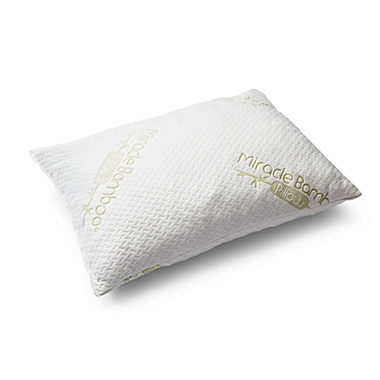 Miracle Bamboo Deluxe Shredded Memory Foam Bed Pillow. View a larger version of this product image.