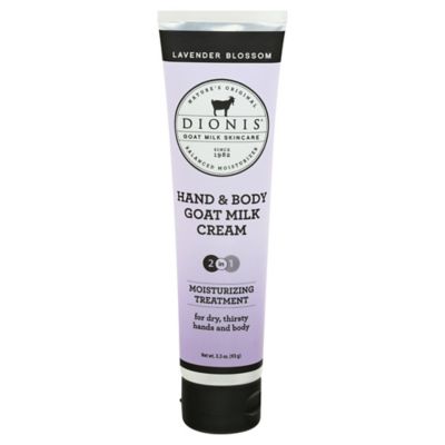 Dionis&reg; 3.3 oz. Hand &amp; Body Goat Milk Cream Moisturizing Treatment in Lavender Blossom