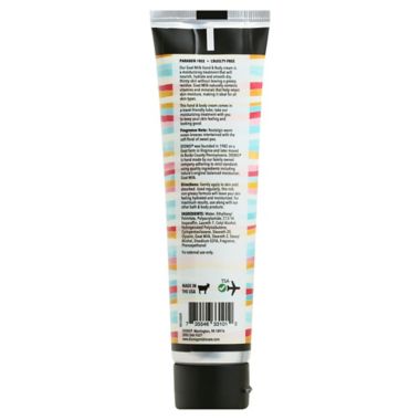 Dionis&reg; 3.3 oz. Hand &amp; Body Goat Milk Cream Moisturizing Treatment in Sea Treasures. View a larger version of this product image.