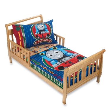 thomas and friends toddler bed set