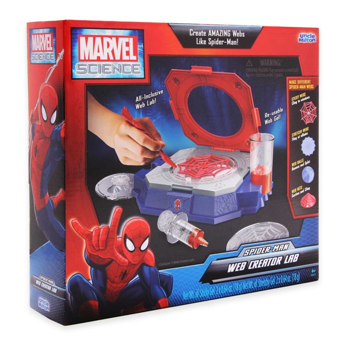 Marvel Science Spider Man Web Creator Lab