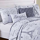 Alternate image 5 for VCNY Home Paris Night Reversible King Quilt Set in Taupe