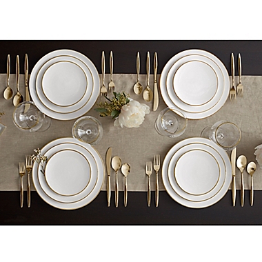 Olivia &amp; Oliver&reg; Madison Gold 5-Piece Place Setting. View a larger version of this product image.