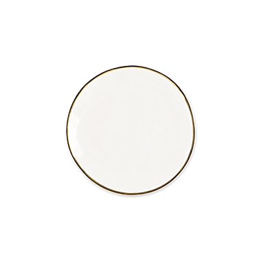 Olivia &amp; Oliver&trade; Harper Organic Shape Gold Appetizer Plate. View a larger version of this product image.