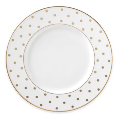kate spade new york Larabee Road&trade; Gold Accent Plate. View a larger version of this product image.