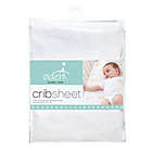 Alternate image 1 for aden + anais&trade; essentials Muslin Fitted Crib Sheet in White
