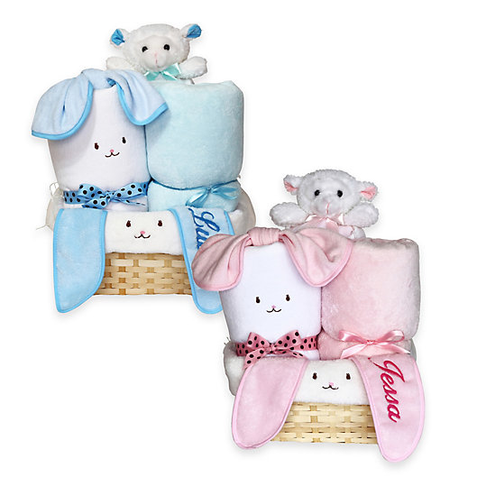 Alternate image 1 for Silly Phillie® Creations Snuggle Bunny Gift Basket