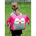 Alternate image 2 for Nikiani Forever Young Stella Pink Owl Backpack
