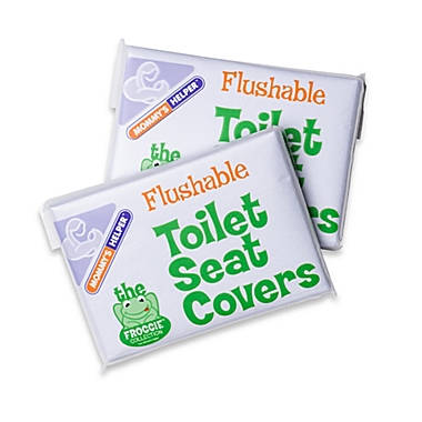Mommy&#39;s Helper&trade; 20-Pack Flushable Toilet Seat Covers. View a larger version of this product image.