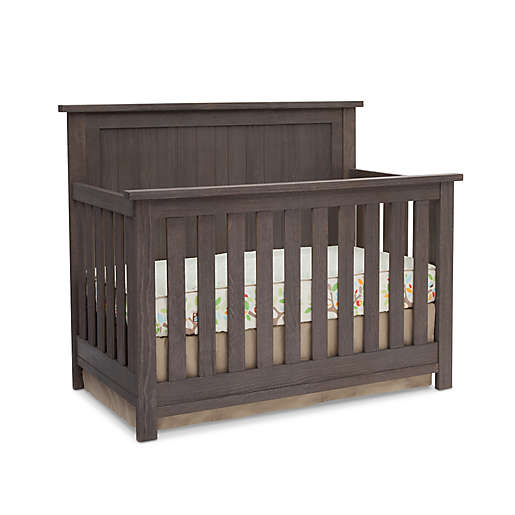 Convertible Crib In Rustic Grey, Serta Northbrook Dresser Review