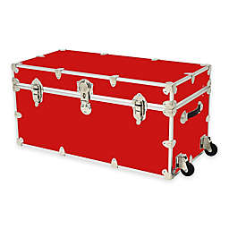 Rhino Trunk and Case™ XXL Rhino Armor Trunk with Removable Wheels in Red