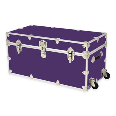 Rhino Trunk and Case&trade; XXL Rhino Armor Trunk with Removable Wheels in Purple