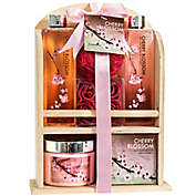 Freida & Joe Wood Cherry Fragrance Spa Gift Set