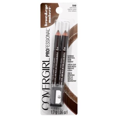 COVERGIRL&reg; 2-Count Brow and Eyemakers Pencil in Soft Brown