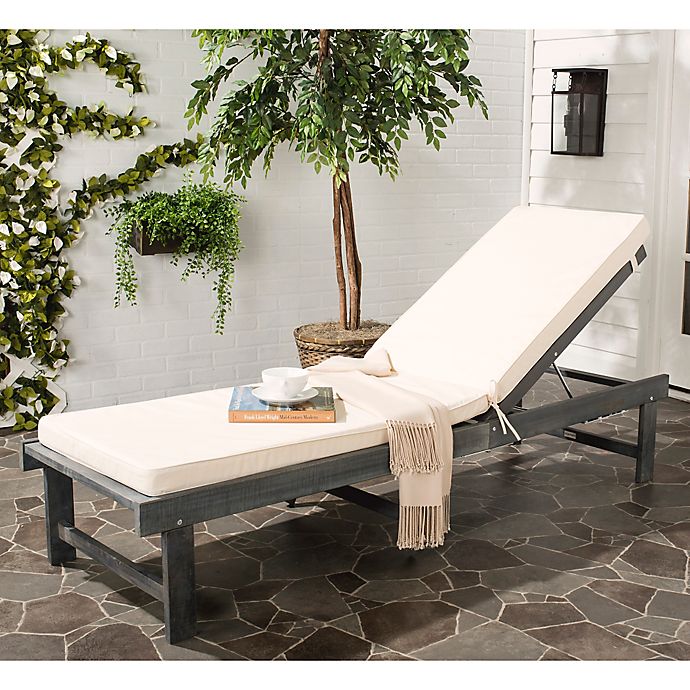 Safavieh Inglewood Acacia Wood Chaise Lounge Chair | Bed ... Safavieh Inglewood Acacia Wood Chaise Lounge Chair | Bed ... on Safavieh Chaise Lounge id=58390