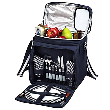 Picnic at Ascot Fully Equipped Picnic Cooler for 2. View a larger version of this product image.