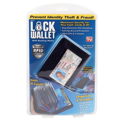 zip lock wallets