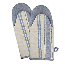 French Stripe Oven Mitts (Set of 2)