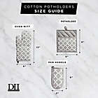 Alternate image 2 for Lattice Quilted Oven Mitts (Set of 2)
