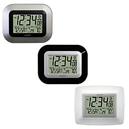 La Crosse Technology Atomic Digital Clock with In/Outdoor Temperature