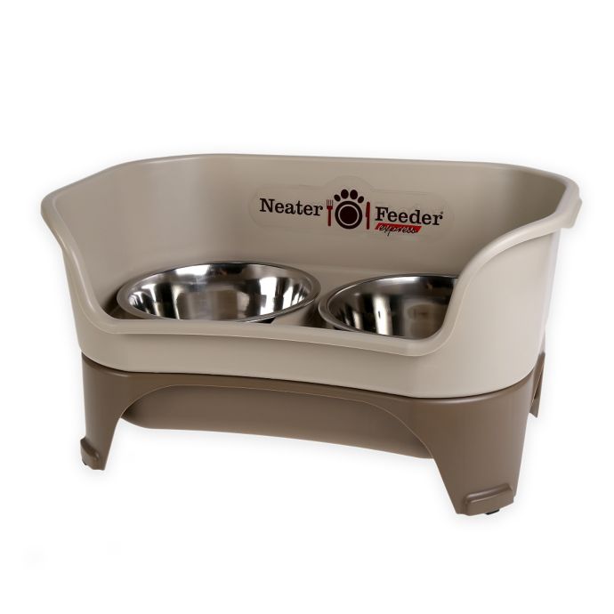 Dog Feeder For Medium To Large Dogs In Cappuccino Bed Bath And