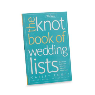 The Knot Book of Wedding Lists | Bed Bath & Beyond