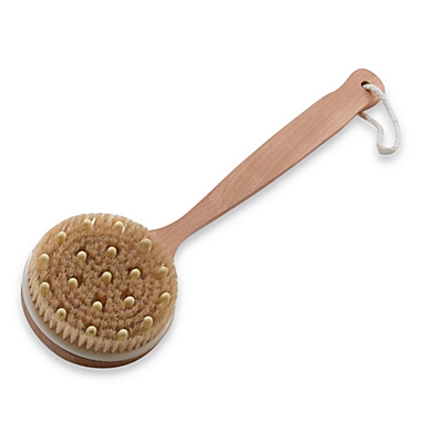Dual Function Back Brush and Massager. View a larger version of this product image.