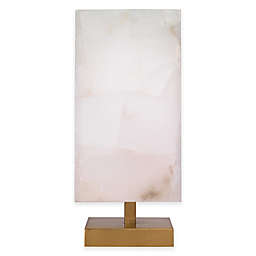 Ghost Axis Table Lamp with Alabaster Shade